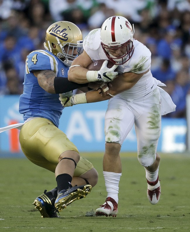 Stanford offensive line, ground game impress in win over USC