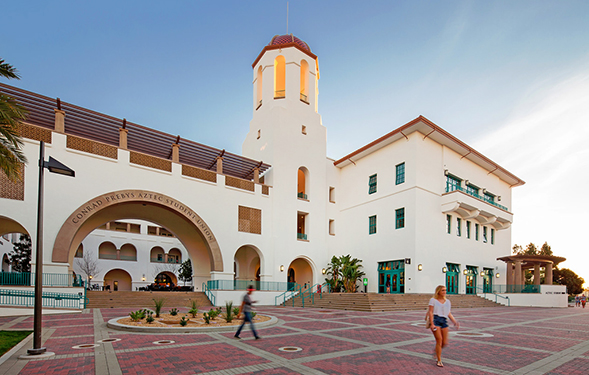 SDSU was named one of the top 20 national universities for students graduating with the least amount of debt