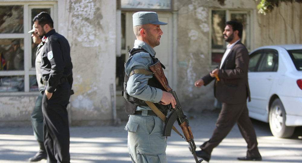 Afghan police