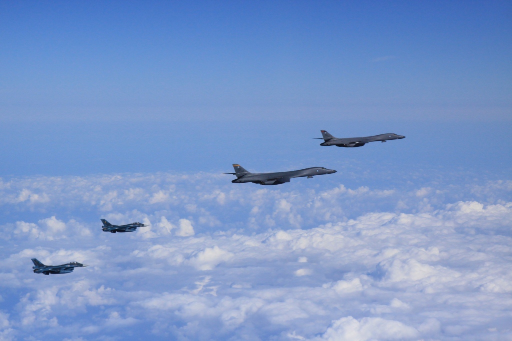 US flies bombers over SKorea in show of force against North