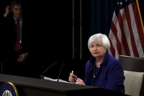 US Fed Chair Janet Yellen in December 2015 Reuters file