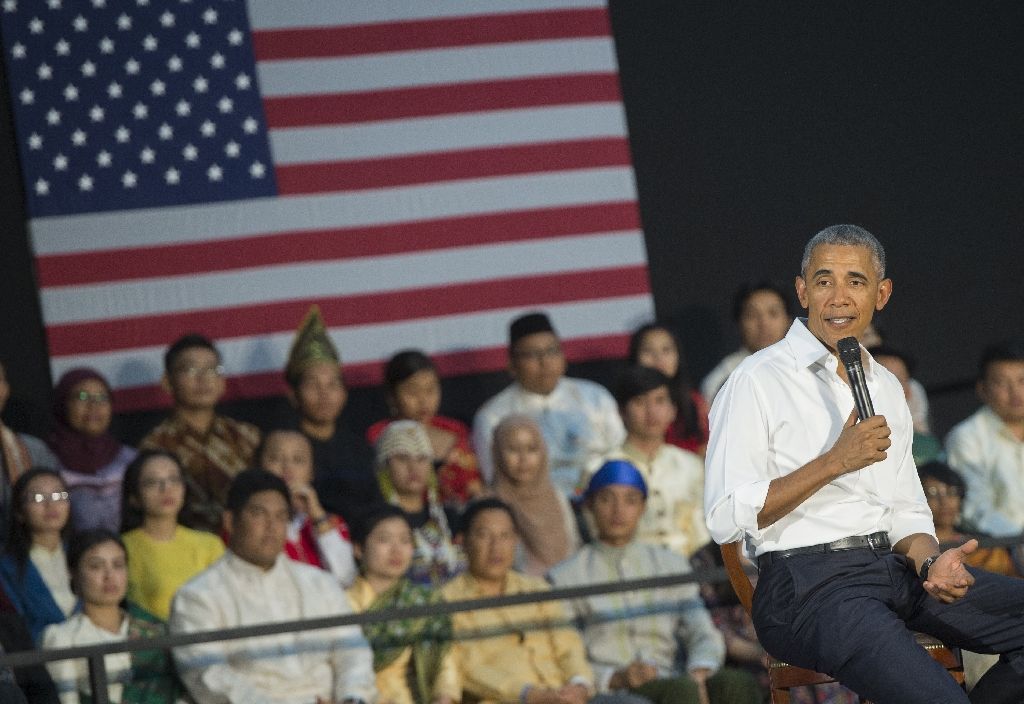 US President Barack Obama said at the Young Southeast Asian Leaders Initiative that America's