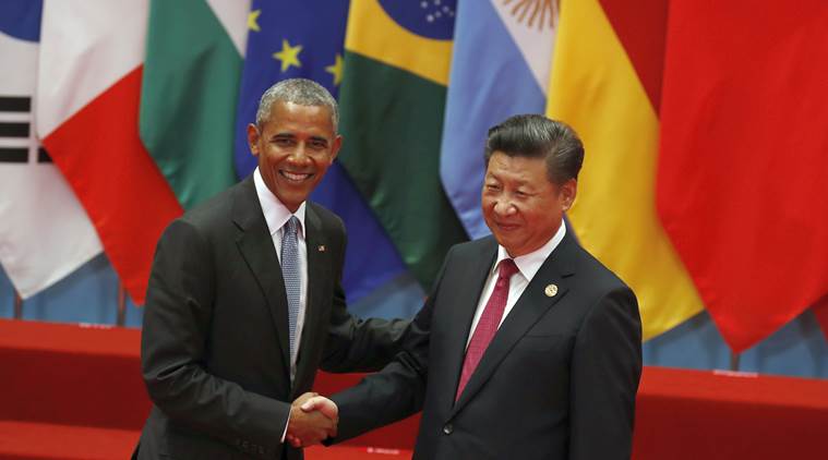 US President Barack Obama with China’s President Xi Jinping