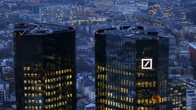 US wants $14bn from under fire Deutsche Bank