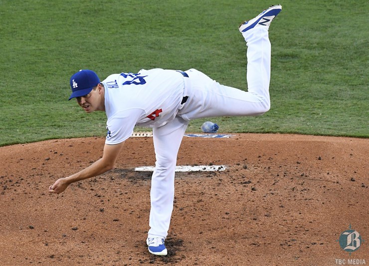 USA Today Sports   Dodgers left-hander Rich Hill delivers in the first inning against the San Diego Padres at Dodger Stadium on Saturday