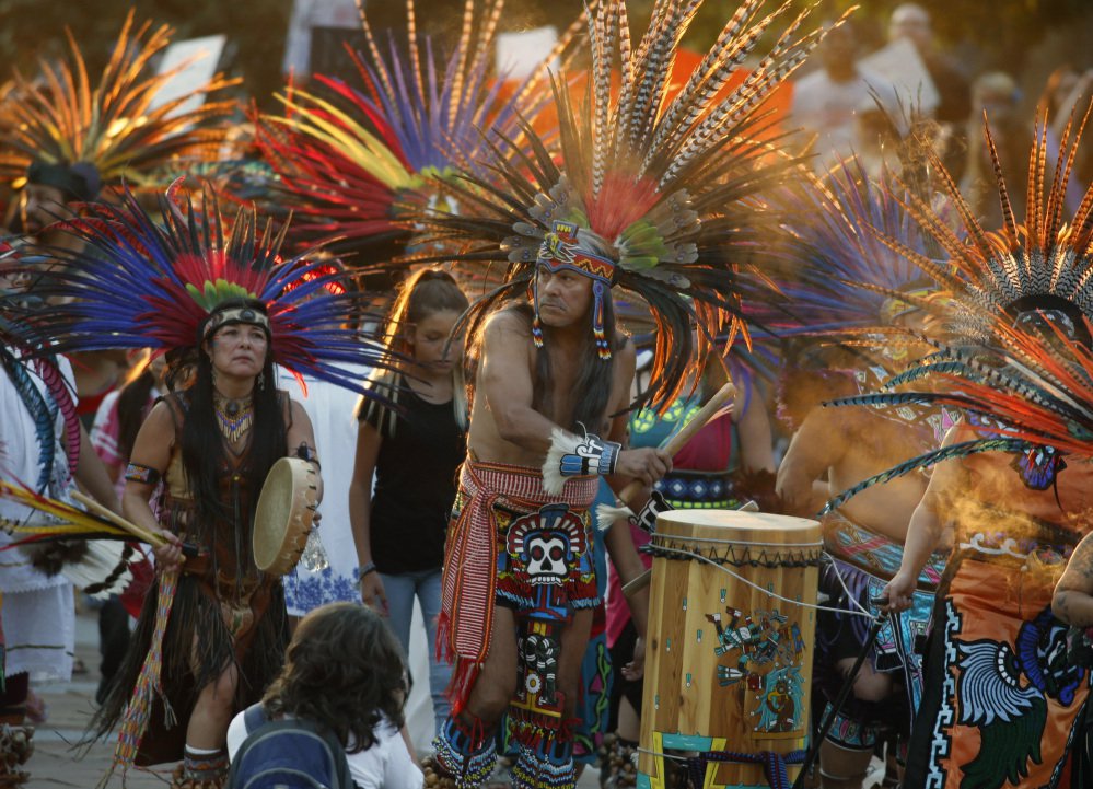 A rally Thursday at the State Capitol in Denver Colo. showed solidarity with the Standing Rock Sioux tribe in North Dakota over the construction of the Dakota Access oil pipeline