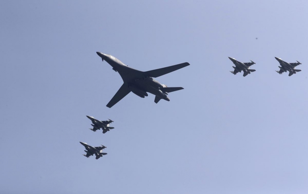 US flies bombers over S.Korea in show of force against North