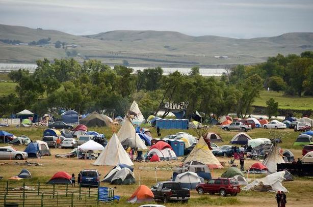 Native Americans Dig In For 'Long Haul' At Camp Protesting Oil Pipeline