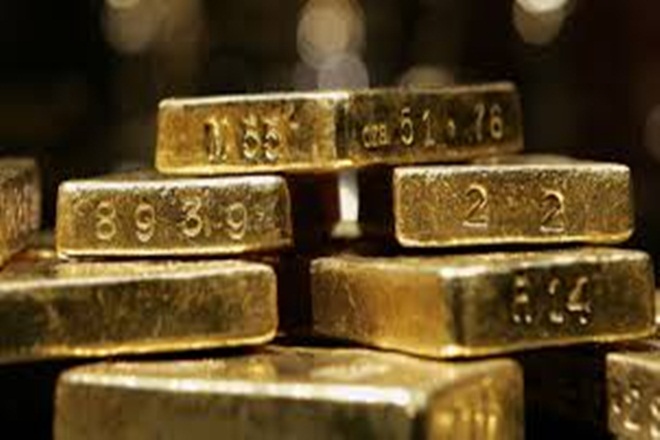 Gold on Wednesday held near two-month lows hit in the previous session with the dollar firm after upbeat US data and as investors waited for nonfarm payroll numbers later this week for clues on the timing of a Federal Reserve rate hike