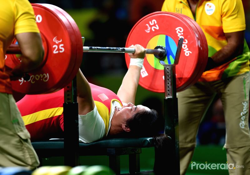 BRAZIL-RIO DE JANEIRO-PARALYMPICS-POWERLIFTING