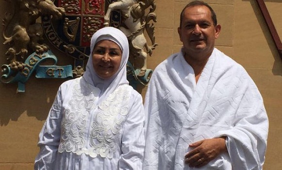 Collis becomes first UK ambassador to perform Haj