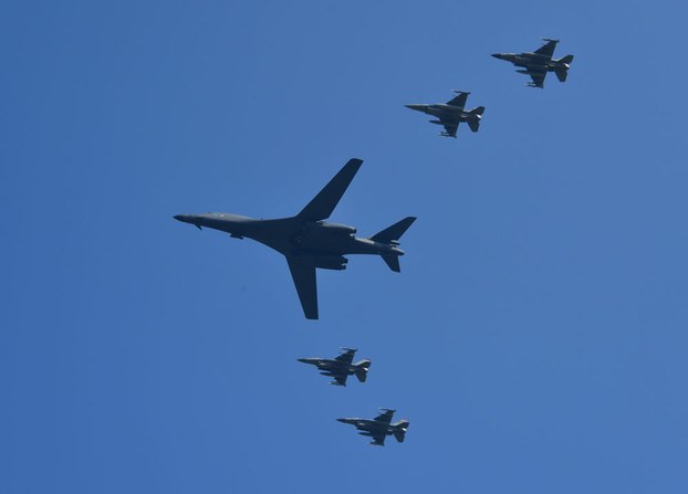 US bombers fly over South Korea in show of force after North Korea nucle