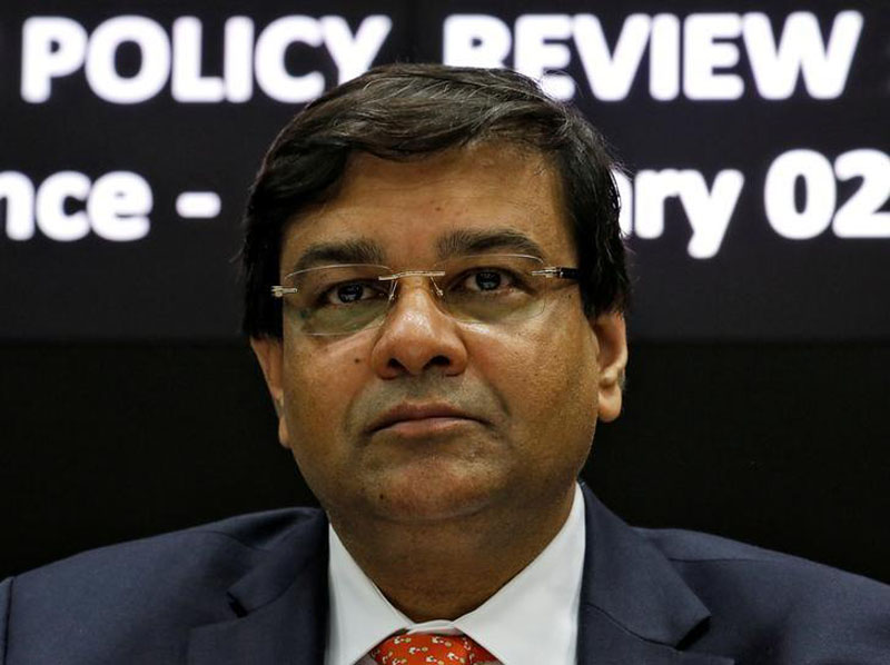 Reserve Bank of India Deputy Governor Urjit Patel attends a news conference after the bi-monthly monetary policy review in Mumbai India