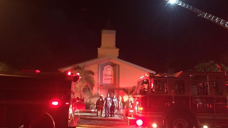 Pulse nightclub shooter's mosque catches fire 3 months after massacre officials say