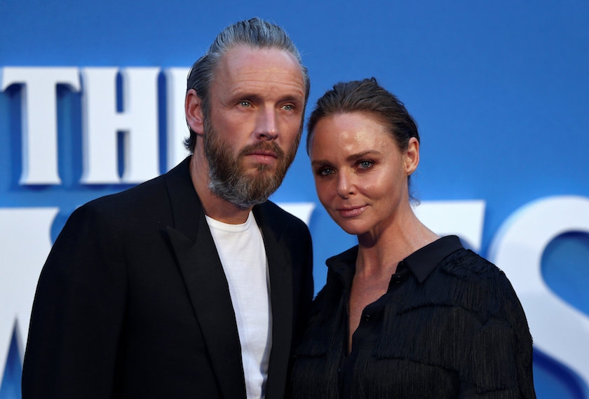 Fashion designer and Paul McCartney’s daughter Stella Mc Cartney and her husband Alasdhair Willis attend the world premiere of ‘The Beatles Eight Days a Week — The Touring Years’ in Lond