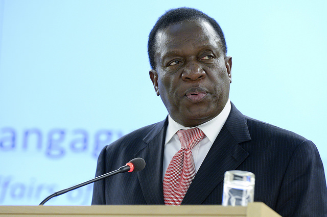 Vice President Emmerson Mnangagwa