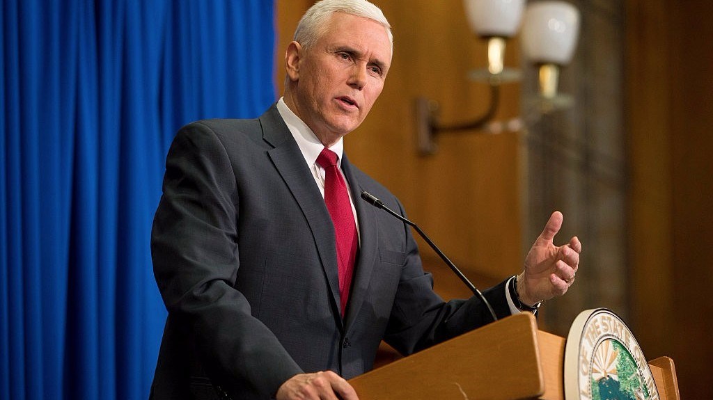 Vice presidential candidate Mike Pence