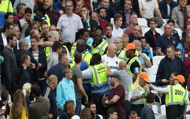 Disgraceful scenes mar West Ham clash with Watford as Hammers fans turn on each other

	Posted by Ron Carne