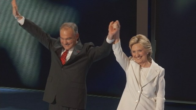 Dramatic footage shows Hillary Clinton's knees buckle when 'fainting' at 9/11 event