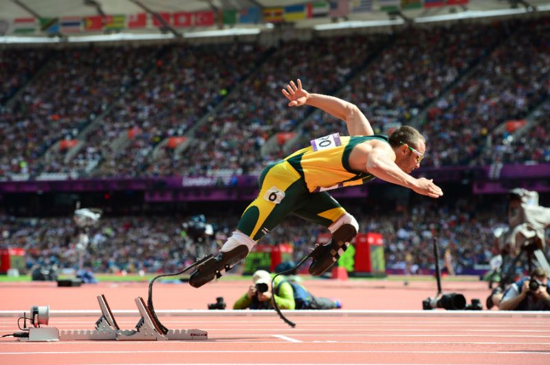 Oscar Pistorius was the first double-amputee to race at Olympic level when he appeared at the London 2012 games