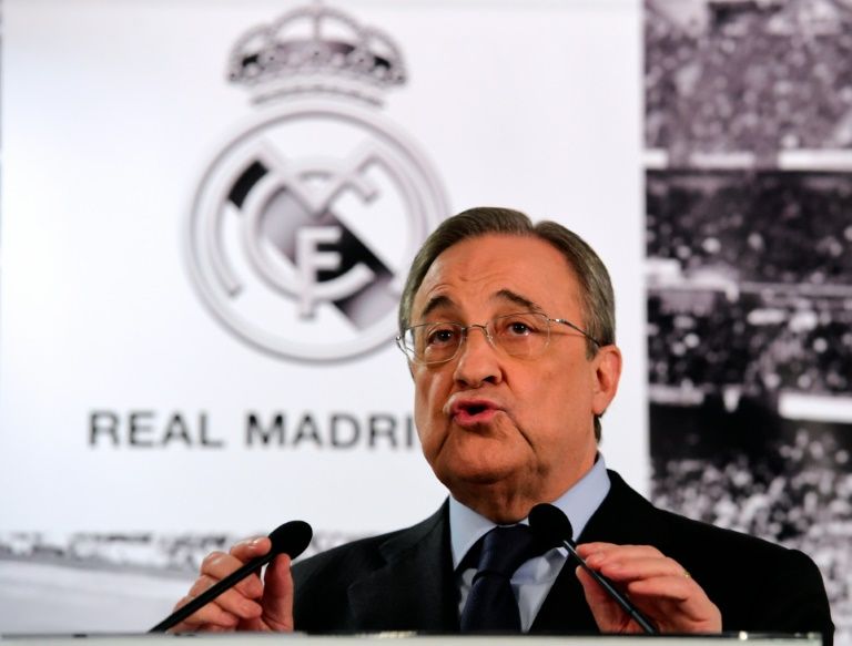 Real Madrid president Florentino Perez says the European champions have a'spectacular squad'More