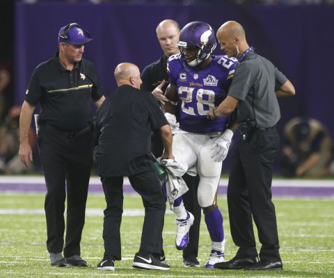 Adrian Peterson will likely be out months with torn meniscus