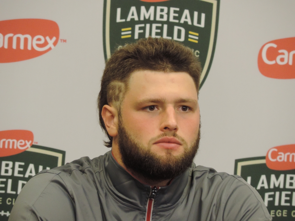 Vince Biegel led the Badgers defense to upset win over LSU