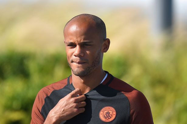 Vincent Kompany has been back in training for a while