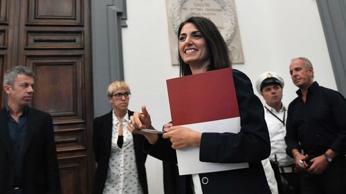 Virginia Raggi was emphatic in her message on the Olympic bid