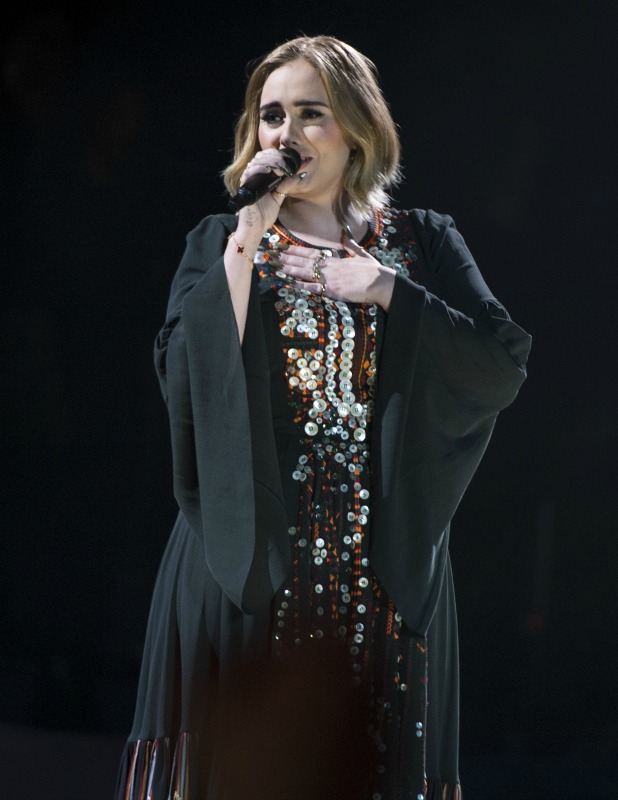 Adele at Glastonbury 2016