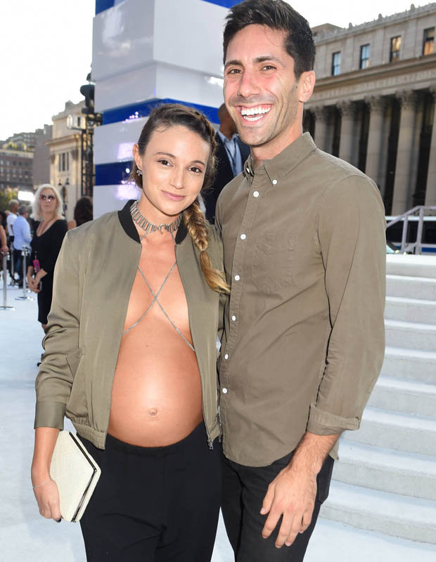 Laura Perlongo and Nev Schulman at VMAs