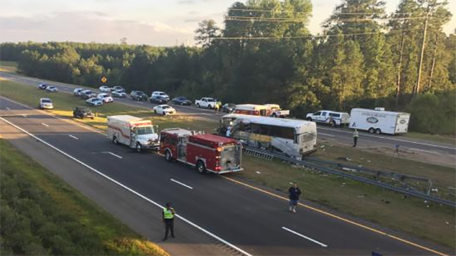 A football charter bus crashed in North Carolina leading to multiple deaths and dozens of injuries