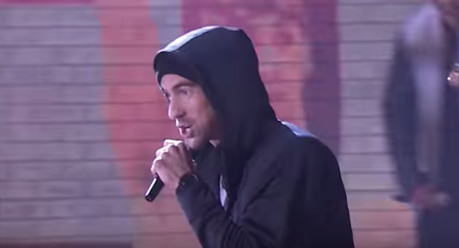 Watch Michael Phelps Crush Eminem's 'Lose Yourself' on 'Lip Synch Battle'