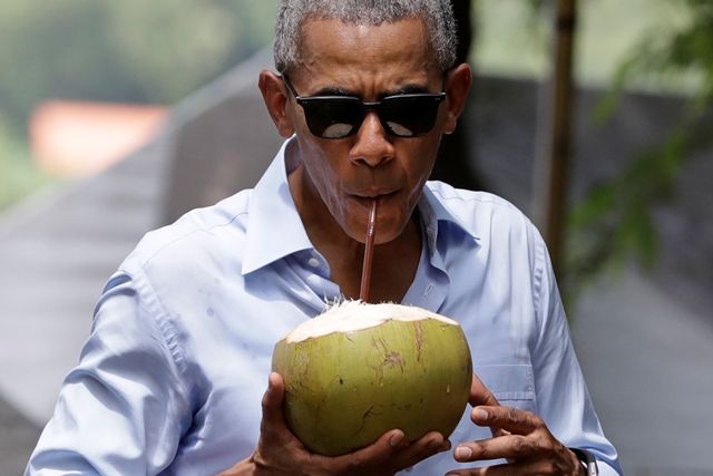 We always knew that Obama loved Coconuts