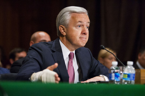 Wells Fargo CEO John Stumpf testifies before the Senate Banking Committee