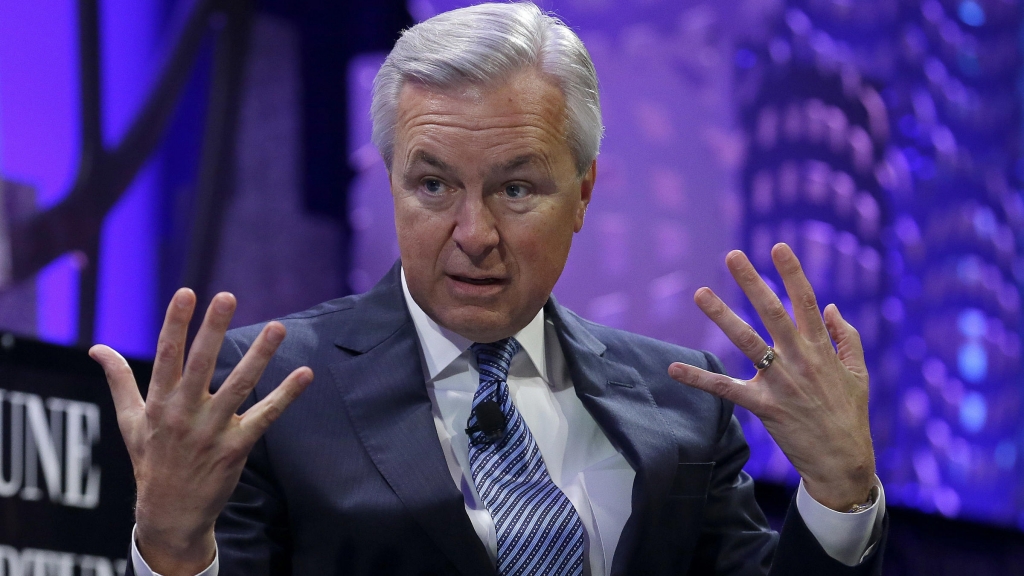 John Stumpf chairman and CEO of Wells Fargo. Stumpf testifies today before the Senate Banking Committee about his bank employees opening unauthorized customer accounts