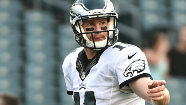 Eagles name Carson Wentz starting quarterback