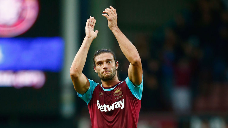 West Ham striker Andy Carroll out for up to six weeks