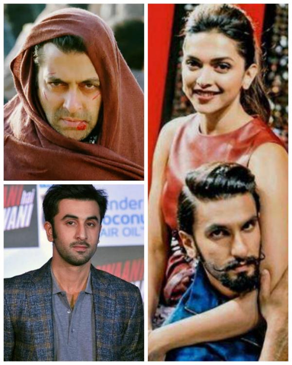 News,Ranbir Kapoor,Ranveer Singh,Sanjay Dutt Biopic,Padmavati,Tiger Zinda Hai,Deepika Padmavati