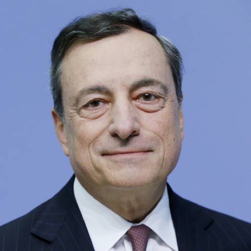 European Central Bank Mario Draghi poses prior to a news conference in Frankfurt Germany Thursday Sept. 8 2016 following a meeting of the ECB governing council