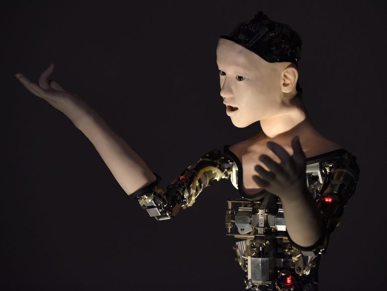 Where Google is moving towards lifelike AI Hiroshi Ishiguro's Alter is moving towards embracing the inhuman.               TORU YAMANAKA  AFP  Getty Images