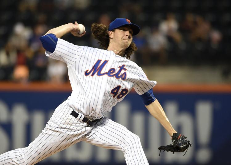 Whether it is mechanics or fatigue Jacob de Grom isn't himself recently