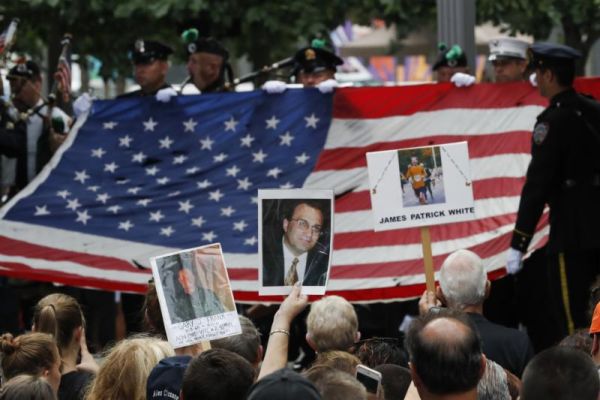 Marking 15 years since 9/11, ceremony keeps personal focus