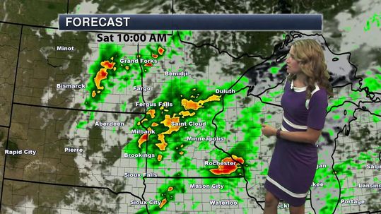 A few afternoon thunderstorms possible