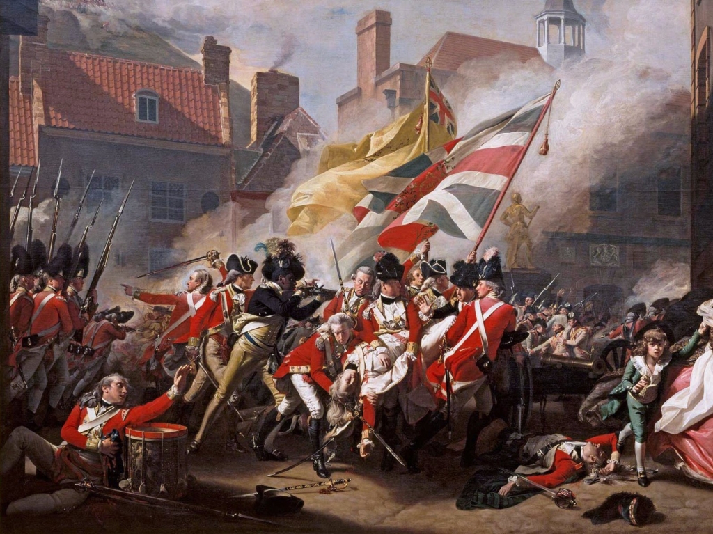 The Death of Major Pierson John Singleton Copley