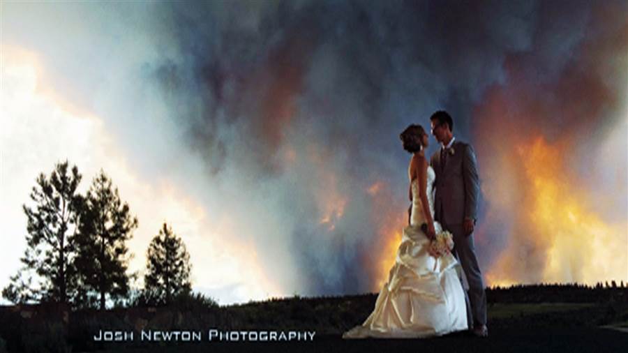 Play Video- 1:33 Wildfire Wedding Backdrop A