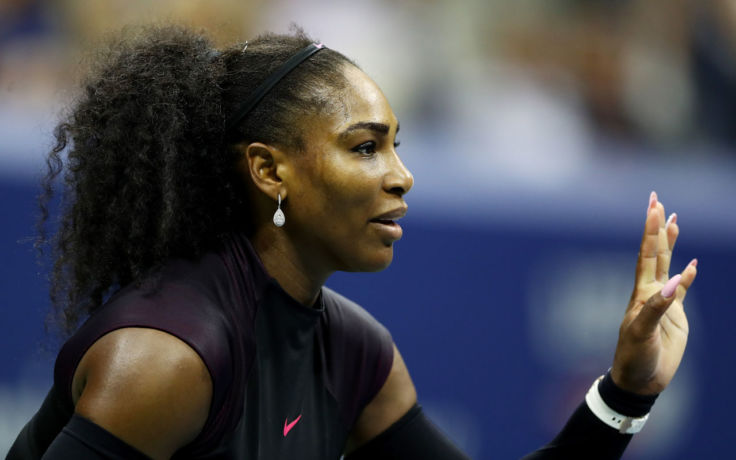 Serena Murray storm through on rainy day at US Open