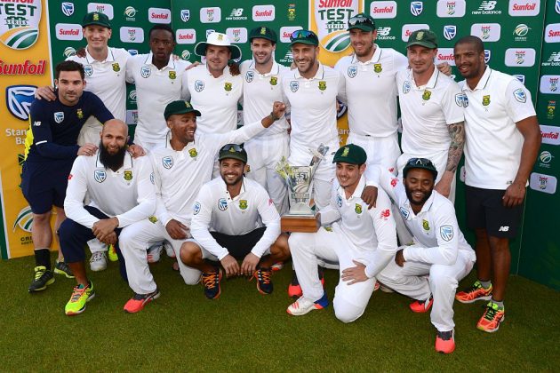 With the first match lost to rain South Africa retained its record of never having lost a Test series to New Zealand