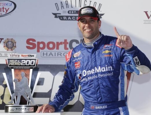 Elliott Sadler poses for