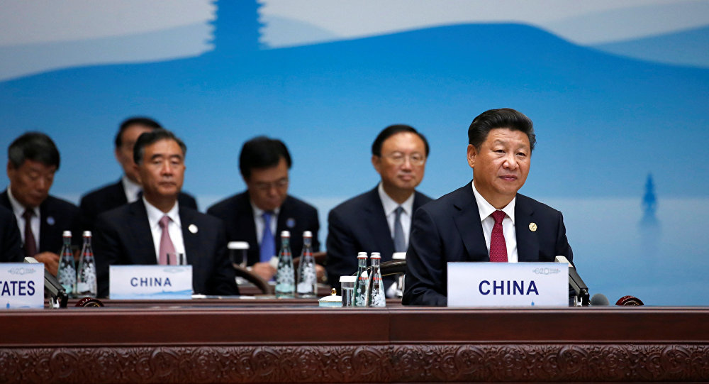 Chinese President Xi Jinping attends the opening of the G20 Summit in Hangzhou Zhejiang province China